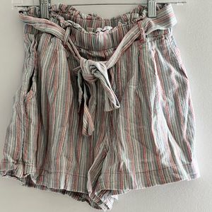 American Eagle paper bag shorts size S